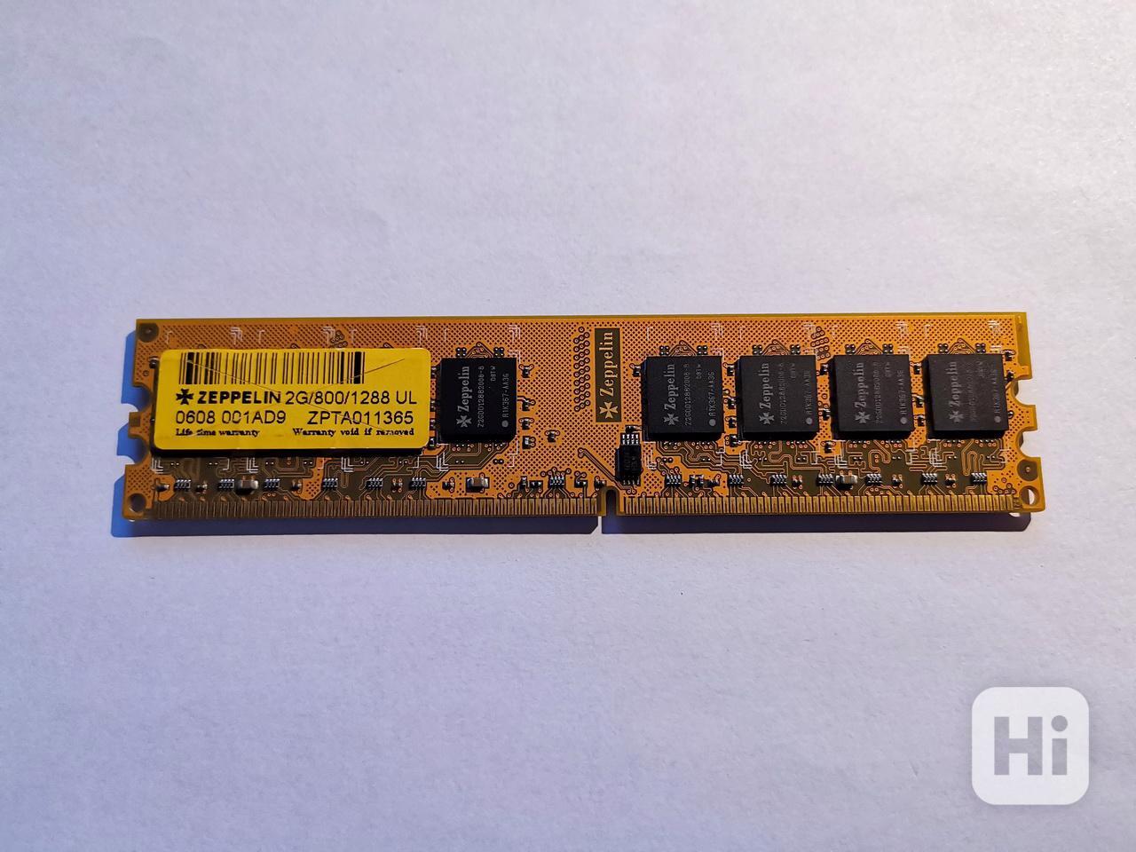 ZEPPELIN 2GB DDR2 800MHz RAM paměť pro PC - foto 1