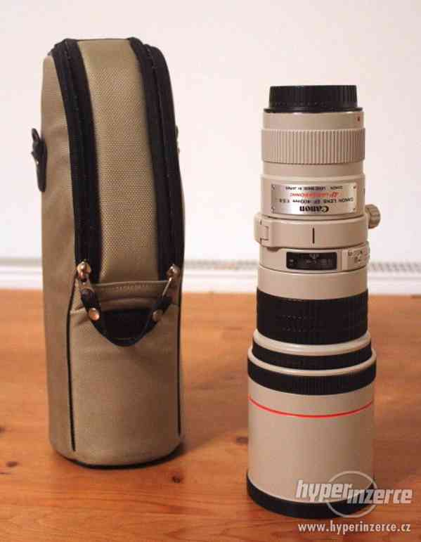 Prodám objektiv Canon EF 400mm f/5.6L USM - foto 1