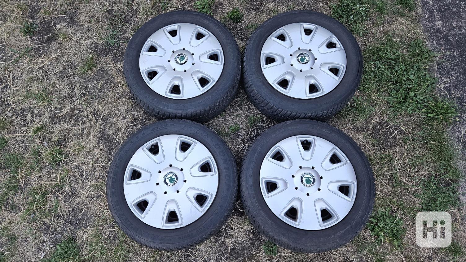 Škoda Octavia, Superb, Yeti disky zimní pneumatiky 205/55R16 - foto 1