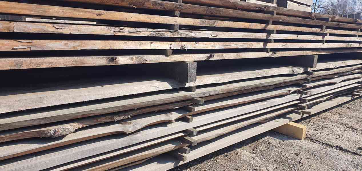 VZDUCHOSUCHÉ SMRKOVÉ DESKY (prkna) tl. 32mm - foto 3