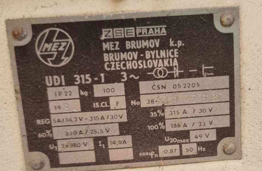 Svářečka MIG 315-1, UDI 315-1 - foto 10