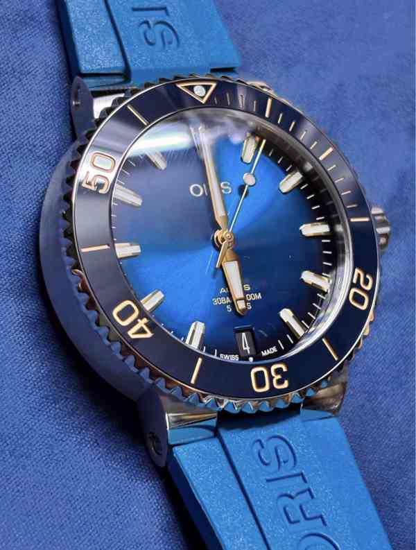 Pánské hodinky ORIS Aquis Date Calibre 01 400 7769 4125 - foto 3