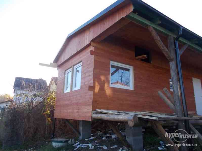 Malá chata u Netvořic (rekonstruovaný mobilheim na vlastním - foto 3