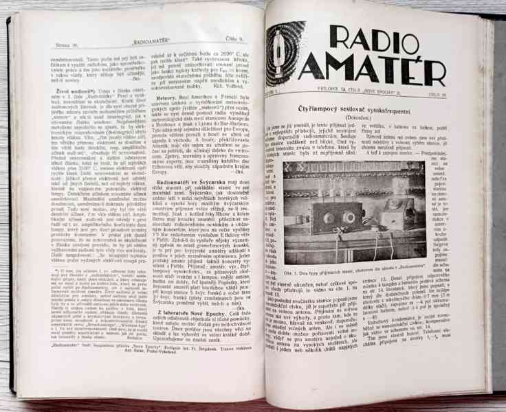Staré časopisy Nová epocha + Radiomatér, ročník 1, 1922/1923 - foto 11