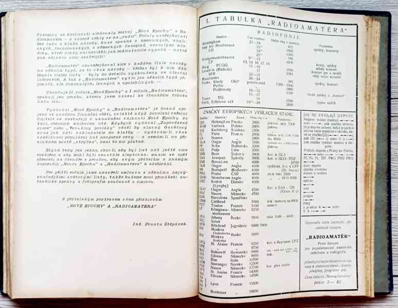 Staré časopisy Nová epocha + Radiomatér, ročník 1, 1922/1923 - foto 6