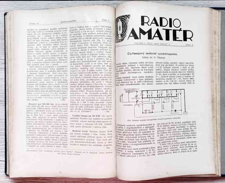 Staré časopisy Nová epocha + Radiomatér, ročník 1, 1922/1923 - foto 13