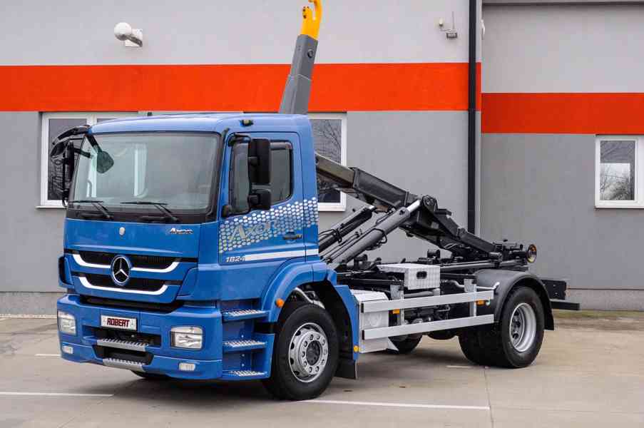 MERCEDES AXOR 1824 - 18T HÁKOVÝ NOSIČ KONTEJNERŮ EU5 - foto 55