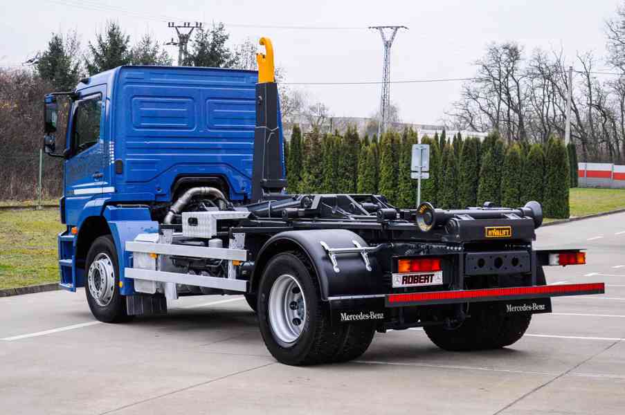 MERCEDES AXOR 1824 - 18T HÁKOVÝ NOSIČ KONTEJNERŮ EU5 - foto 5