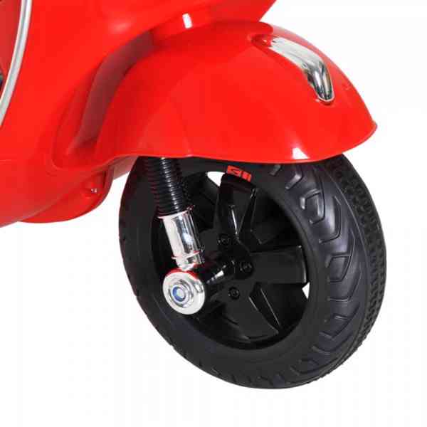 Dětská motorka Vespa | červená - foto 5