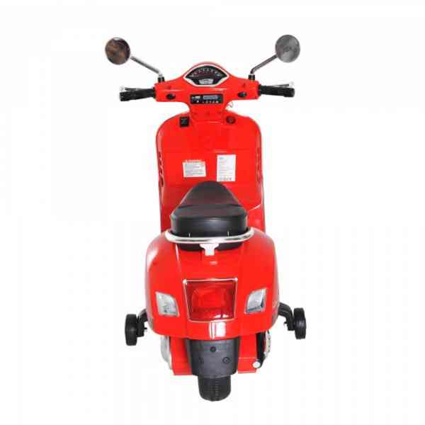 Dětská motorka Vespa | červená - foto 7