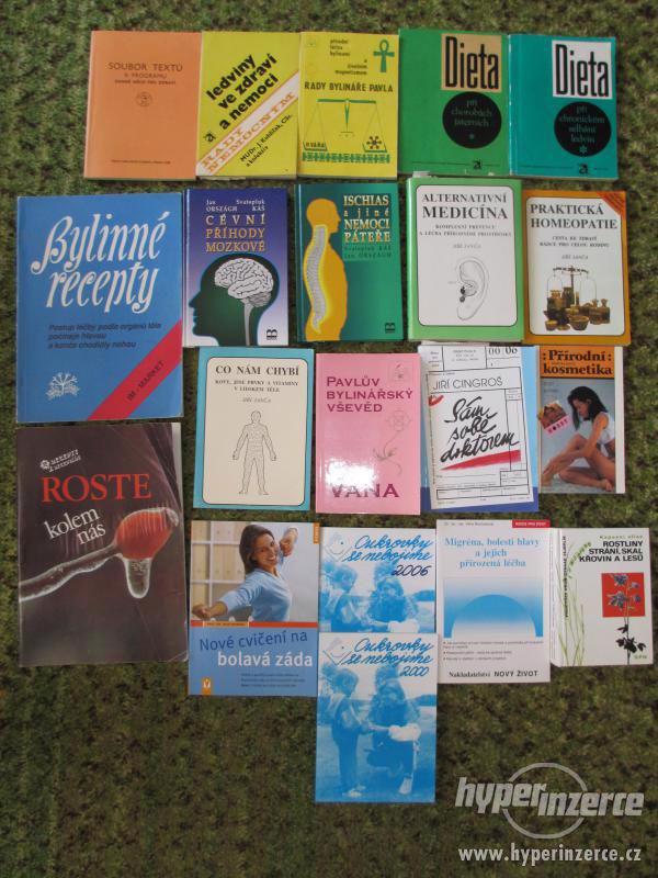 Prodám různé knihy o zdraví, bylinky,... - foto 1