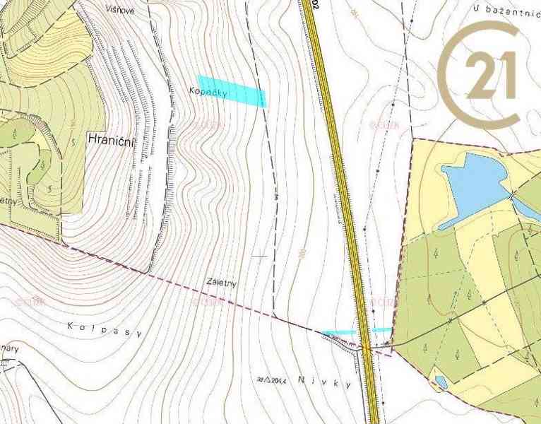 Blučina, Nosislav, zemědělské pozemky  celková výměra 17 911 m2, podíl  1/2 - foto 4