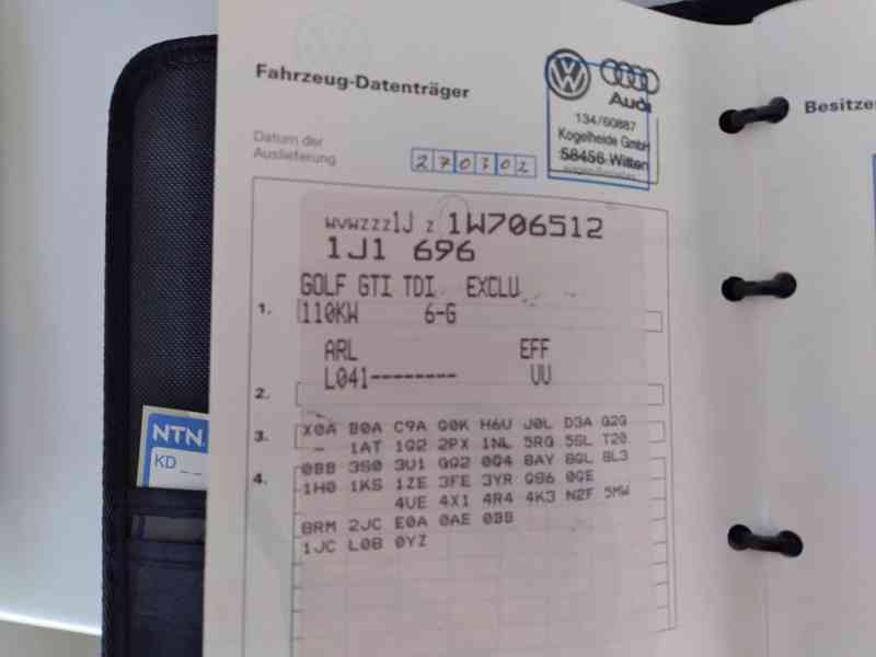 VOLŮKSWAGEN GOLF 1.9 GTI TDI EXCLUSIVE - foto 36
