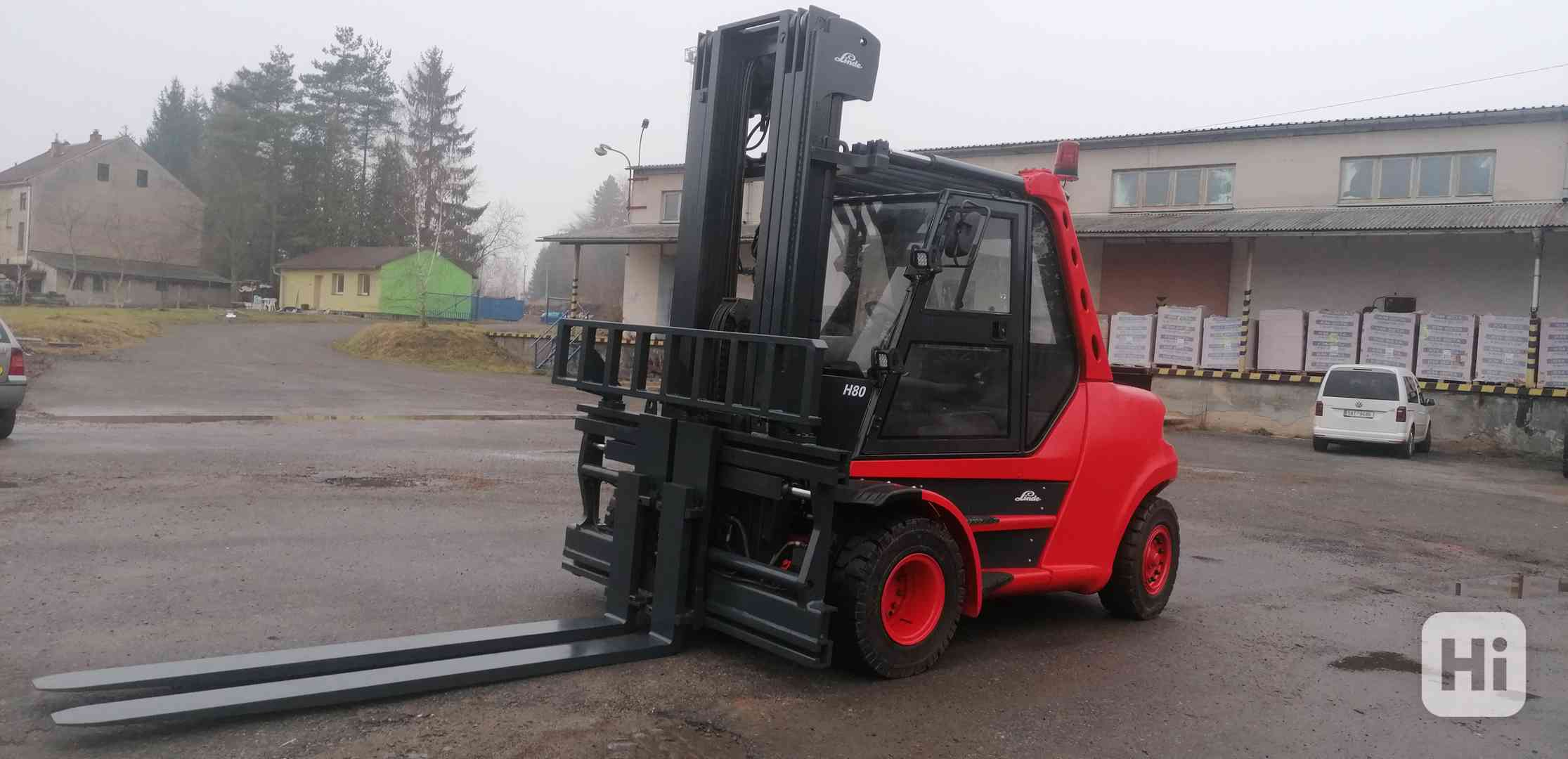 LINDE H80D/900/-03 triplex, pozicionér s bočním posuvem - foto 1