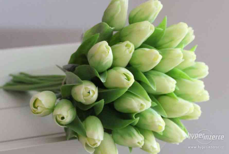 Jarní dekorace - plastové tulipány - foto 20