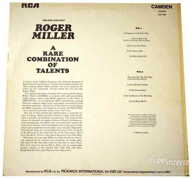 ROGER MILLER - THE ONE AND ONLY - foto 2