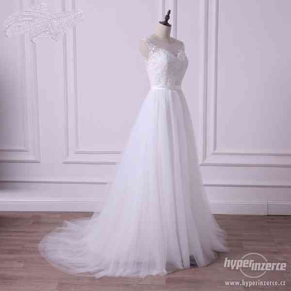 Nové bílé svatební šaty vel. xs-s - foto 3