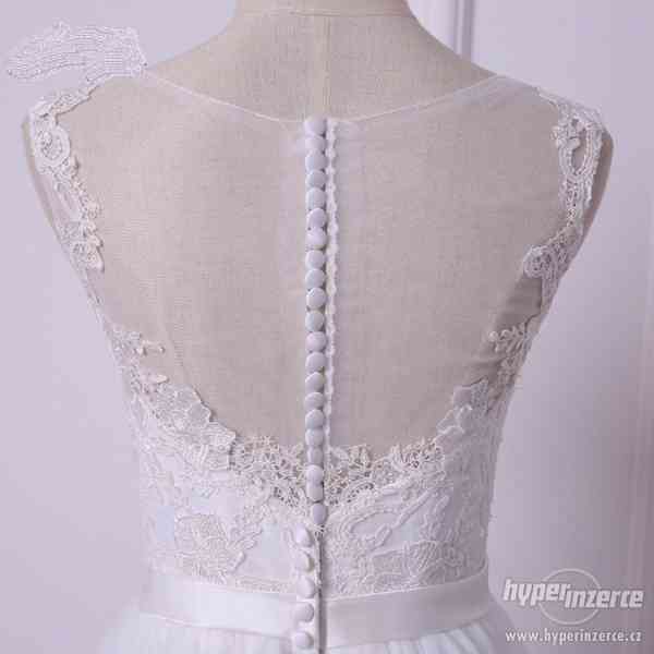 Nové bílé svatební šaty vel. xs-s - foto 5