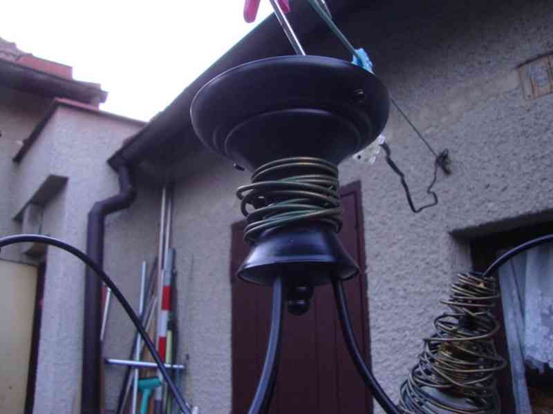 ORION PIRULO DL 7-541-3 STROPNÍ LUSTR Z KOVOVÉHO DRÁTU pěkný - foto 6