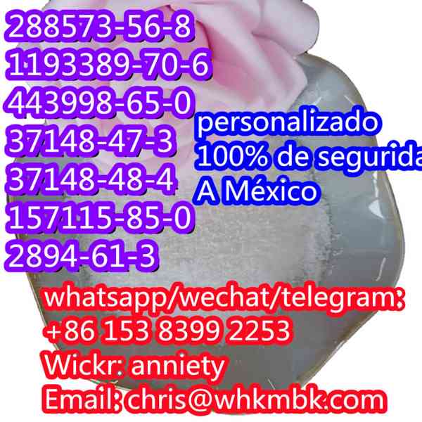 whatsapp:+86 153 8399 2253 cas 288573-56-8 cas 1193389-70-6 - foto 8