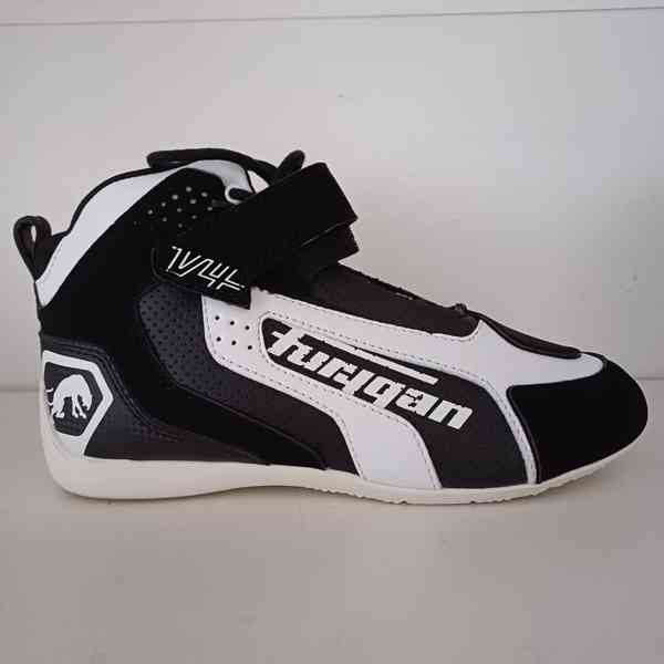 Kotníkové moto boty Furgan - foto 4