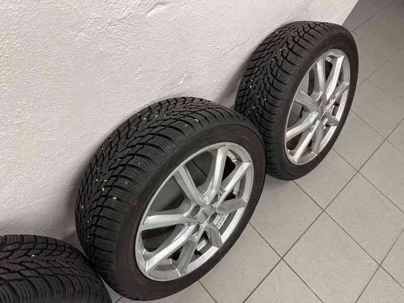 Alu kola DEZENT 6J 16 4x100 + zimní pneumatiky NOKIAN 195/50 - foto 4