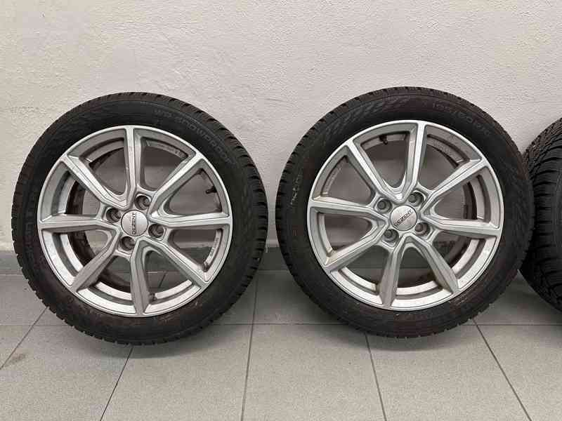 Alu kola DEZENT 6J 16 4x100 + zimní pneumatiky NOKIAN 195/50 - foto 2