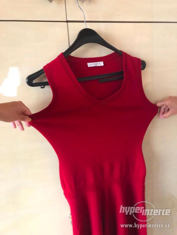Rudé šaty francouzské značky Sandro- original - foto 5