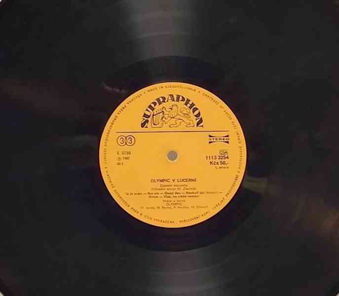 Olympic – V Lucerně  (LP + plakát) - foto 5