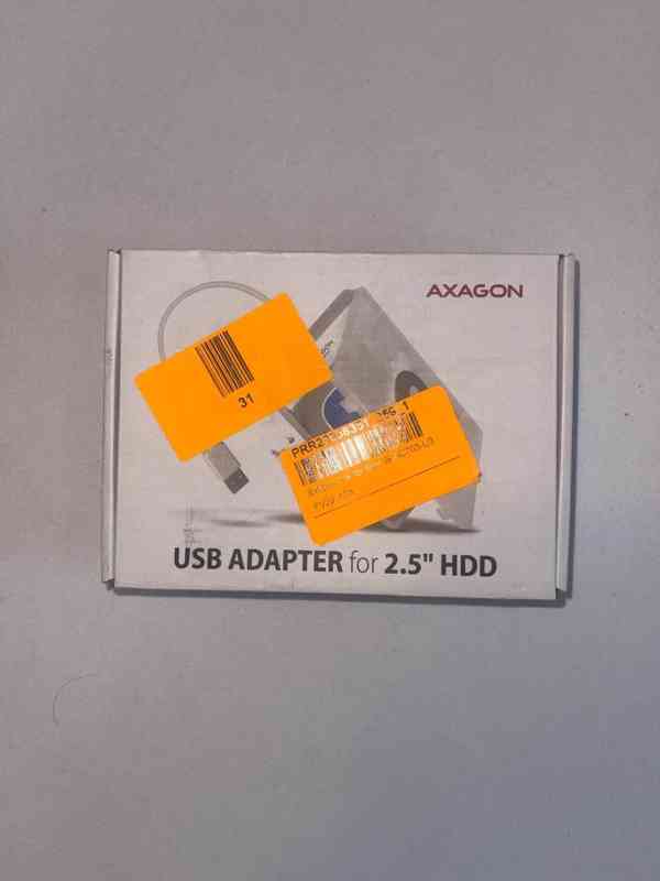 USB adaptér / externí box pro 2,5" SATA HDD/SSD – USB-A - foto 2