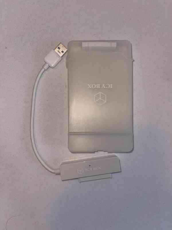 USB adaptér / externí box pro 2,5" SATA HDD/SSD – USB-A - foto 4