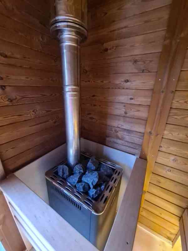 Moderní venkovní sauna Thermowood  - foto 9