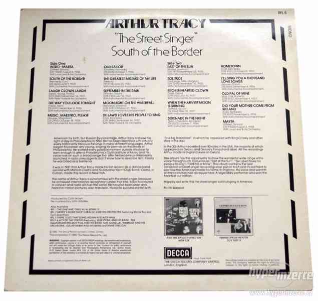 ARTHUR TRACY - SOUTH OF THE BORDER - foto 2