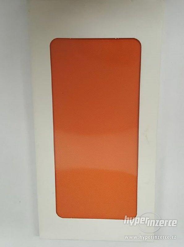 Flipový kryt Xiaomi Redmi 1S oranžový - foto 1