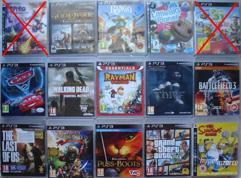 Velká sbírka Playstation 3 her - PS3 hry - klasika i rarity - foto 3