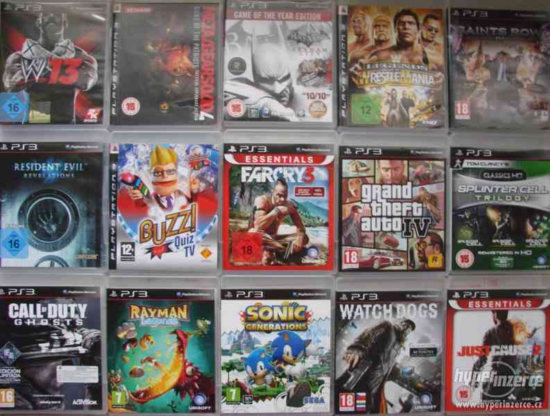 Velká sbírka Playstation 3 her - PS3 hry - klasika i rarity - foto 6