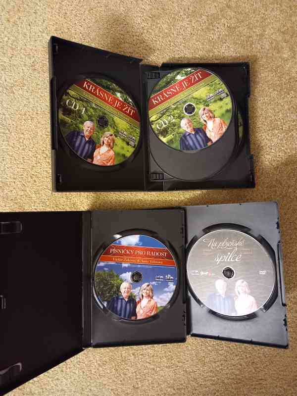 Originální CD a DVD s hudbou - foto 13