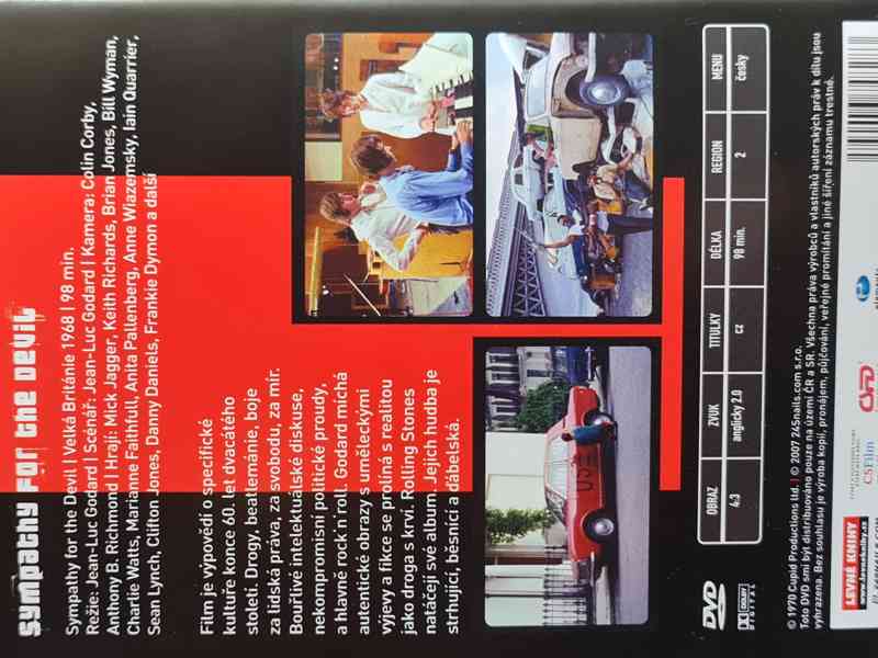 DVD - THE ROLLING STONES / Sympathy For The Devil - foto 2