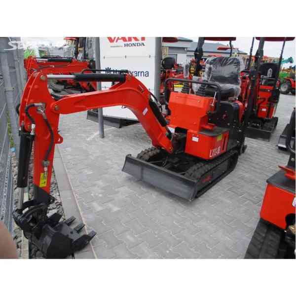 Minibagr YTO LX-12-9B 1200kg nový typ!! - foto 1