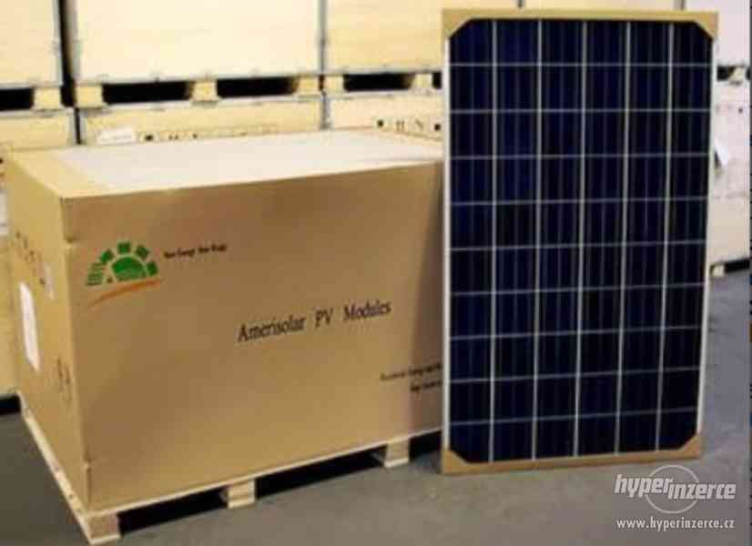 Paleta fotovoltaických panelů - nové, 30 ks - foto 1