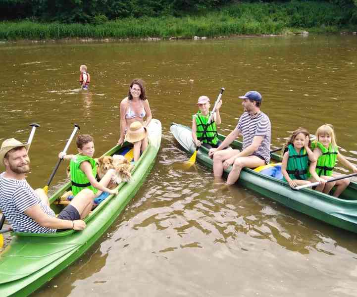 Půjčovna kánoí a raftů na Berounce - foto 4