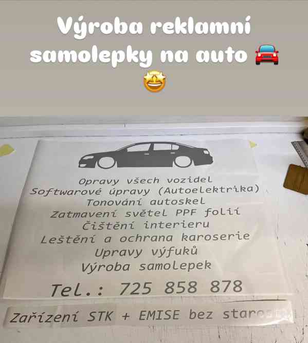 Zakázková výroba - textil, samolepky, vůně, tiskoviny - foto 9