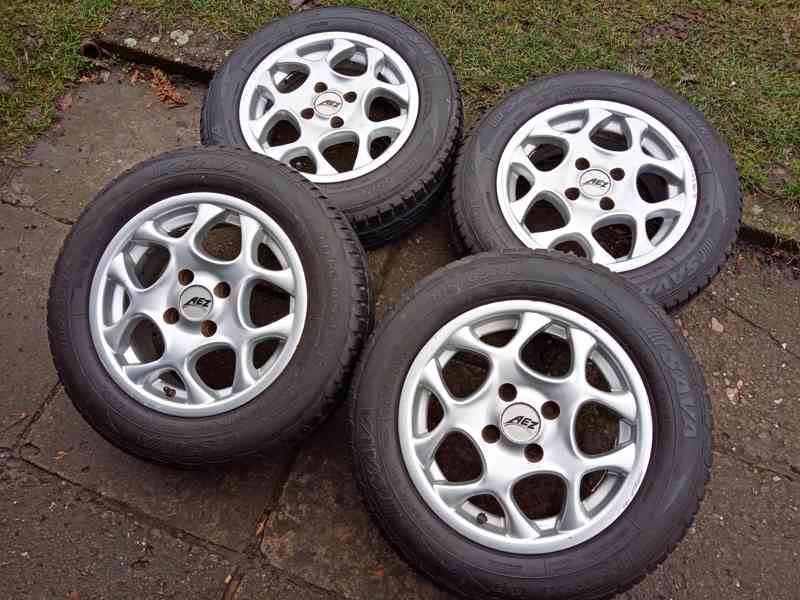 Obutá Alu kola 14ky 4x100 RENAULT DACIA NISSAN - dobírka - foto 5