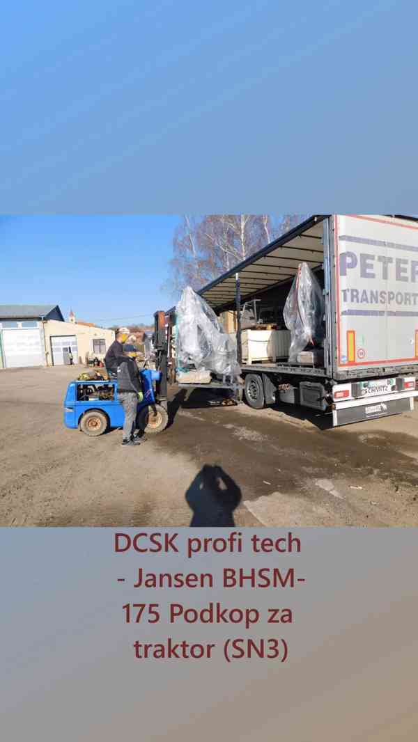 DCSK profi tech - Jansen BHSM-175 (SN3) podkop za traktor  - foto 1