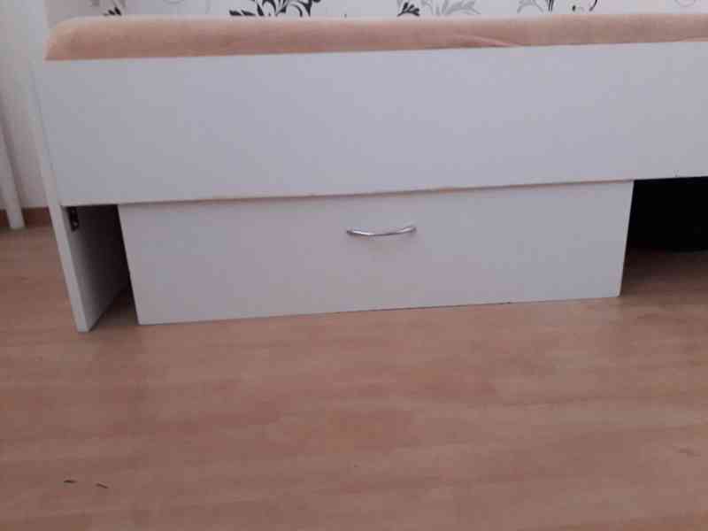 Rám postele (100 x 200 cm) se šuplíkem - foto 3