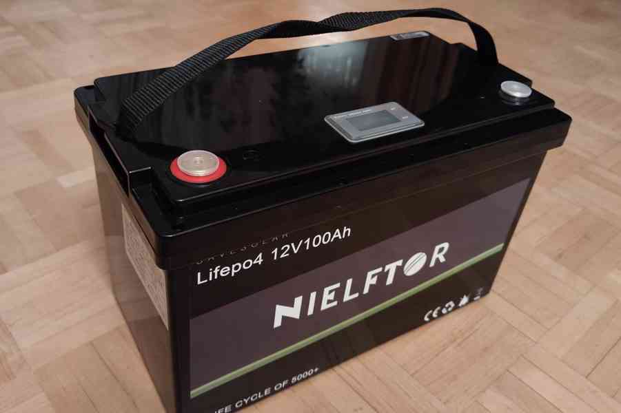 Baterie LiFePO4 Nielftor - 100Ah, 12V, BMS - nová  - foto 3