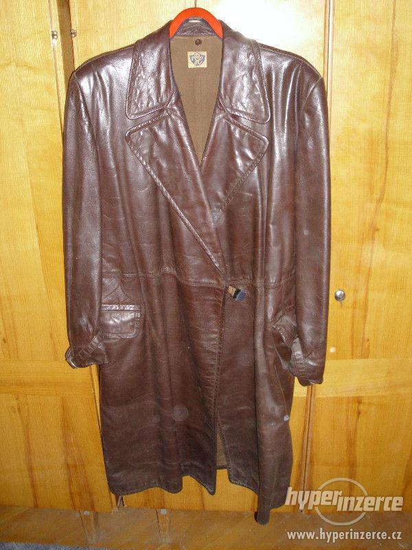 Historický kožený kabát - foto 1