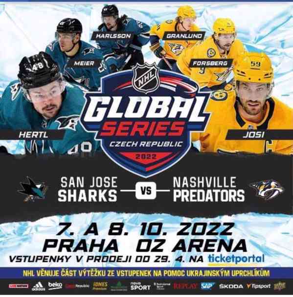 NHL Praha Global series (pátek) za nákup - foto 2