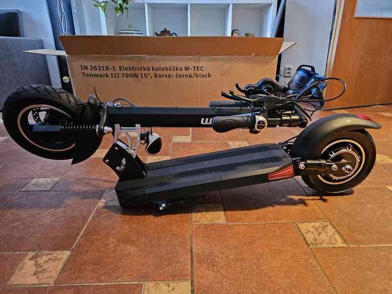 Elektrokoloběžka W-Tec Tenmark III (nová baterie!) - foto 2