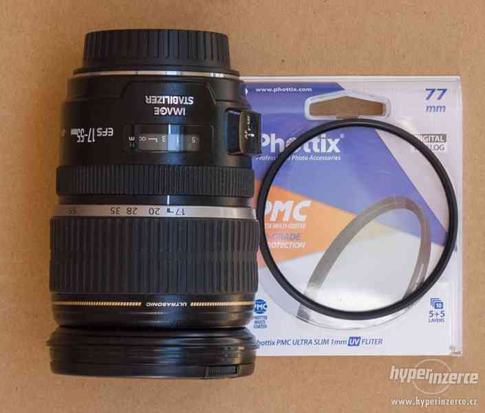 Profesionální objektiv Canon EF-S 17-55mm F/2.8 IS USM - foto 1
